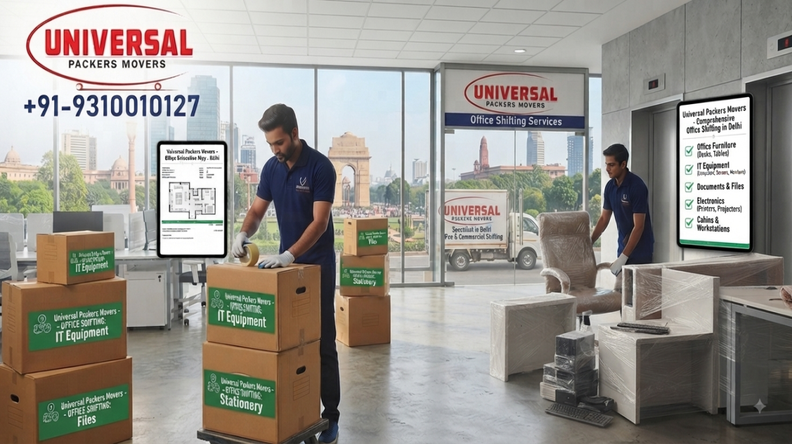 Office Shifting in Delhi: Complete Business Relocation Guide 2026